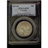 Image 1 : 50 Cents 1872H, graded PCGS AU-50. Great Victoria coin with 