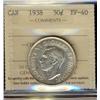Image 1 : 1938 50¢ ICCS EF40.