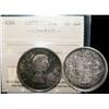 Image 1 : 50¢ 1955 ICCS MS65.  PQ example with great eye appeal.
