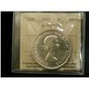 Image 1 : 1955 $1 ICCS MS64, fully white and lustrous