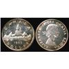 Image 1 : 1955 Arnprior  $1 PCGS PL-67  A premium quality example.  An