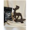 Image 1 : Metal "Deer" Stocking Hanger & Funk Off Hand Scrub Combo