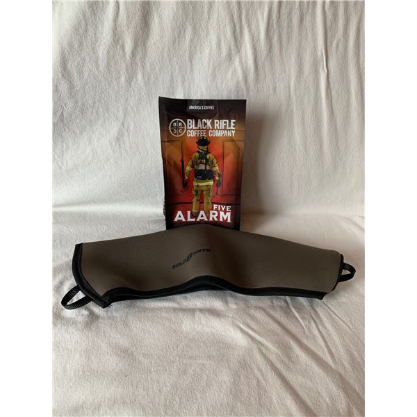 SOLO HNTR Neoprene Scope Cover & Black Rifle Five Alarm Coffee Combo
