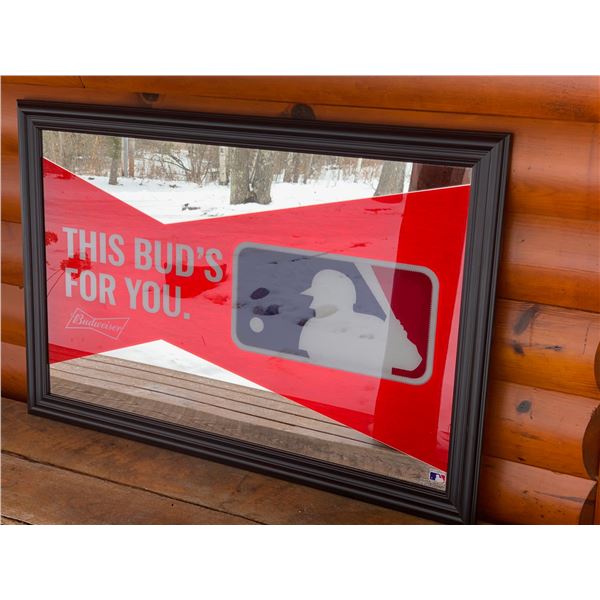 MLB Budweiser Wall Mirror