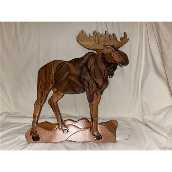 Standing Moose Wall Art