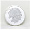Image 1 : 1 Oz. Asahi Buffalo/Indigenous .999 Silver Round