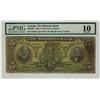 Image 1 : The Molsons Bank, 1903 $5 #351647 CH-490-26-02. PMG VG10.