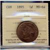 Image 1 : 1895 1¢ ICCS MS64RD.