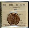 Image 1 : 1911  1¢  ICCS MS65 Red, flashy!