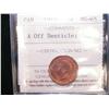 Image 1 : 1¢ 1949 A Off Dent ICCS MS65RD.  Full red example.