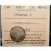 Image 1 : 1881H 10¢ Obv 2, ICCS MS63.