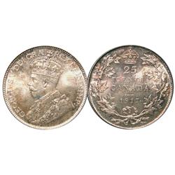 1917 25¢ PCGS MS66. Amazing example with great eye appeal