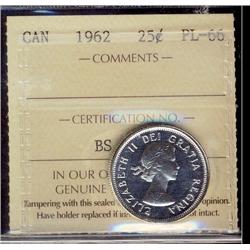 1962 25¢ ICCS PL66.