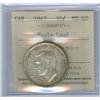 Image 1 : 1947 Maple leaf 50¢  ICCS MS60, lightly toned