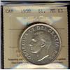 Image 1 : 1950 Arnprior $1 ICCS MS63 brilliant