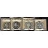 Image 1 : 1963 & 1967(3) $1.  Lot of four coins all ICCS MS64.