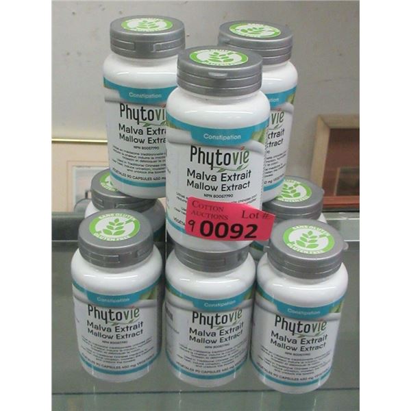 9 Bottles of Mallow Extract for Constipation Relief