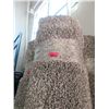 Image 1 : 8' x 10' Grey Speckled Shag Area Carpet