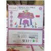 Image 1 : 2 New Temi Sand & Water Beach Toy Tables - Age 3+