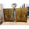 Image 1 : 2 Vintage Asian Design Cabinets