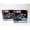 Image 1 : 2 New LEGO Star Wars Millennium Falcon Microfighters