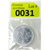 Image 1 : 1 Oz .9999 Silver 1990 Canadian Maple Leaf Coin