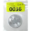 Image 1 : 1 Oz .9999 Silver 2022 Canadian Maple Leaf Coin