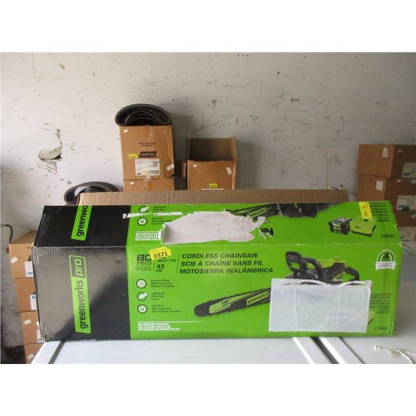 Cordless Chainsaw with Charger - No Battery