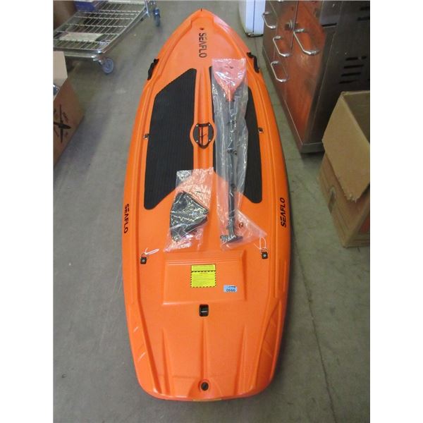 New Orange SeaFlo Paddle Board with Paddles