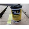 Image 1 : 4 Tub O' Towels Heavy Duty Wipes - 90 per tub