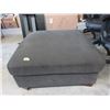 Image 1 : Large Grey Fabric Ottoman - Store Return