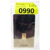 Image 1 : 1 Gram .9999 Fine Gold IGR Investor Bar