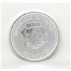 Image 2 : 1 Oz. .999 Silver 2021 Silverback Gorilla Coin