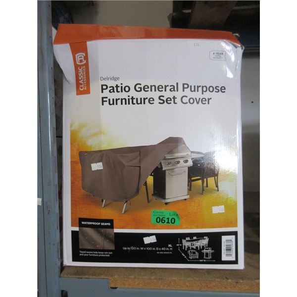 General Purpose Patio Furniture Set Cover