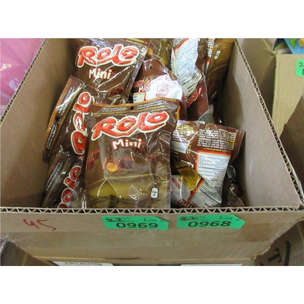 22 x 203 g Bags of Rolo Minis - BB: April 30/2022