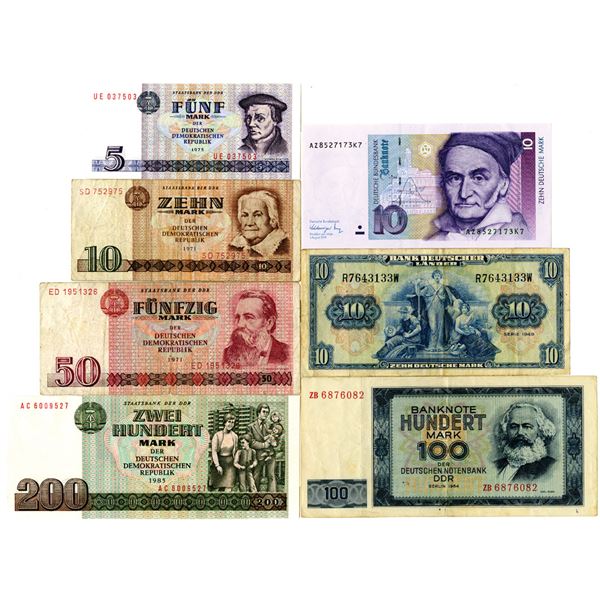 Bank Deutscher Lander, Deutsche Bundesbank, and Democratic Republic of Germany 1949-1991, Group of I