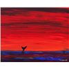 Image 2 : Wyland- Original Painting on Canvas "Calm Waters"