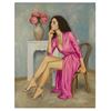Image 1 : Taras Sidan- Original Giclee on Canvas "Alyona"