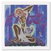 Image 1 : Lu Hong, "Wild Flowers" Limited Edition Serigraph, Numbered 294/300 and Hand Signed with Letter of A