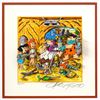 Image 2 : Charles Fazzino- 3D Construction Silkscreen Serigraph "OPERATION BEDROCK"