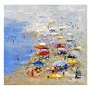 Image 1 : Inam, Original Oil Painting on Canvas (30" x 31"), Hand Signed with Letter of Authenticity.