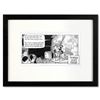Image 1 : Bizarro, "Picasso Blues" is a Framed Original Pen & Ink Drawing by Dan Piraro, Hand Signed with Lett