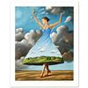 Image 1 : Rafal Olbinski- Hand Pulled Original Lithograph "Texture of Casual Desire"