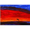 Image 2 : Wyland- Original Painting on Canvas "Dolphin Rising"