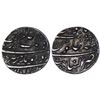 Image 1 : Aurangzeb, Silver Rupee, Kanbayat Mint