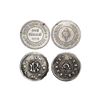 Image 1 : Travancore, Rama Varma VI and Bala Rama Varma II, Silver Fanam (2)