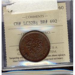 Breton #692, Charlton #LC32B, graded ICCS MS-60. Nice & srto