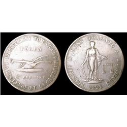 Breton # 717, CH-UC-3 1822 Lesslie & sons. VF or better mino