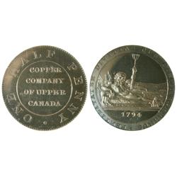 Breton # 721, CH-UC-1B2, 'SILVER' 1794 Copper Company of Upp