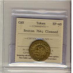 Breton #764 ICCS EF40,lty. Cld. Thos. McConnel. 5¢